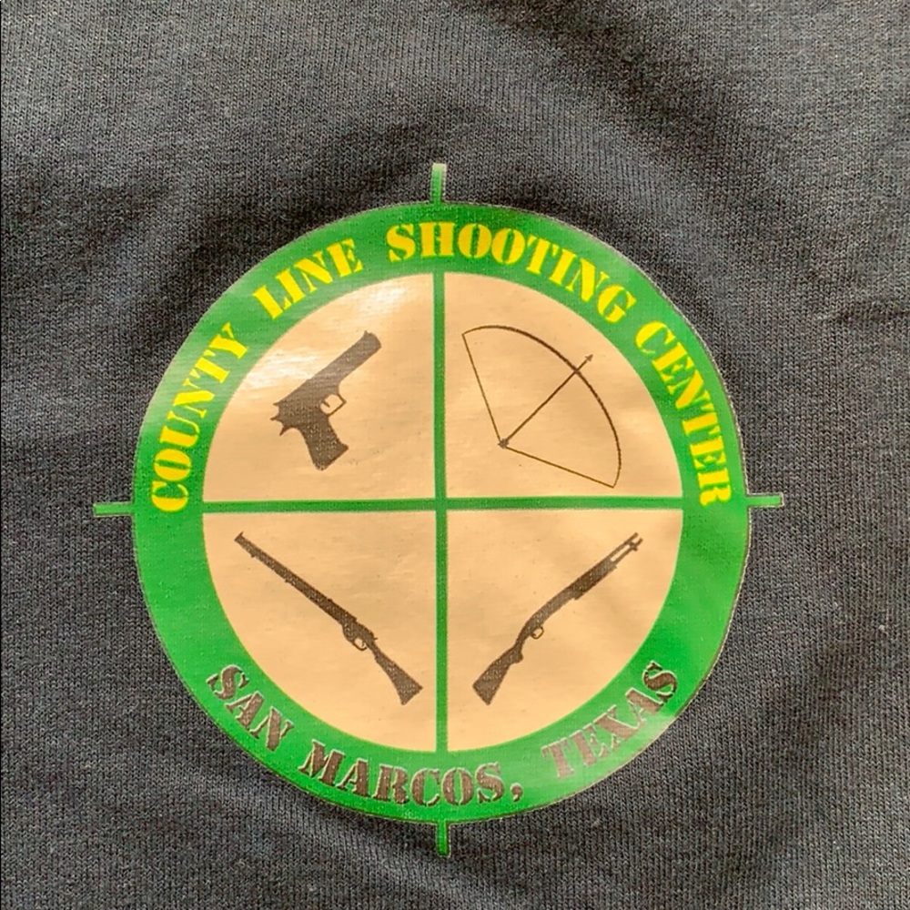Shooting range t shirt.